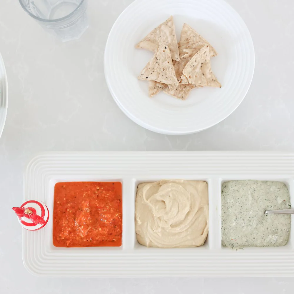 pinstripes garnish dish - Image 3