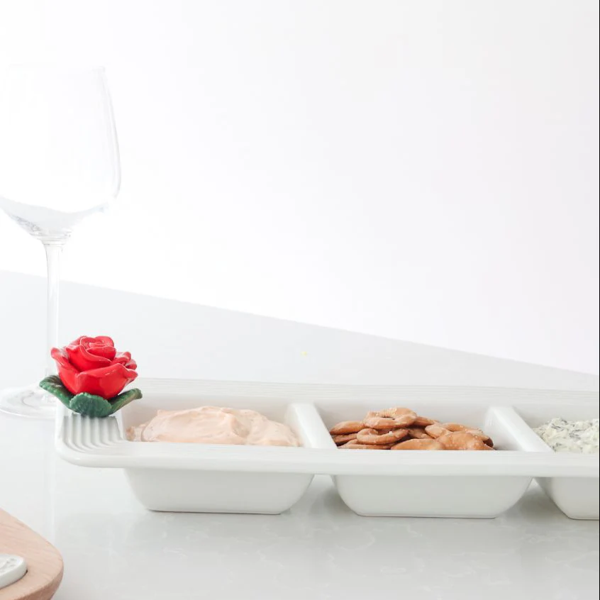 pinstripes garnish dish - Image 4