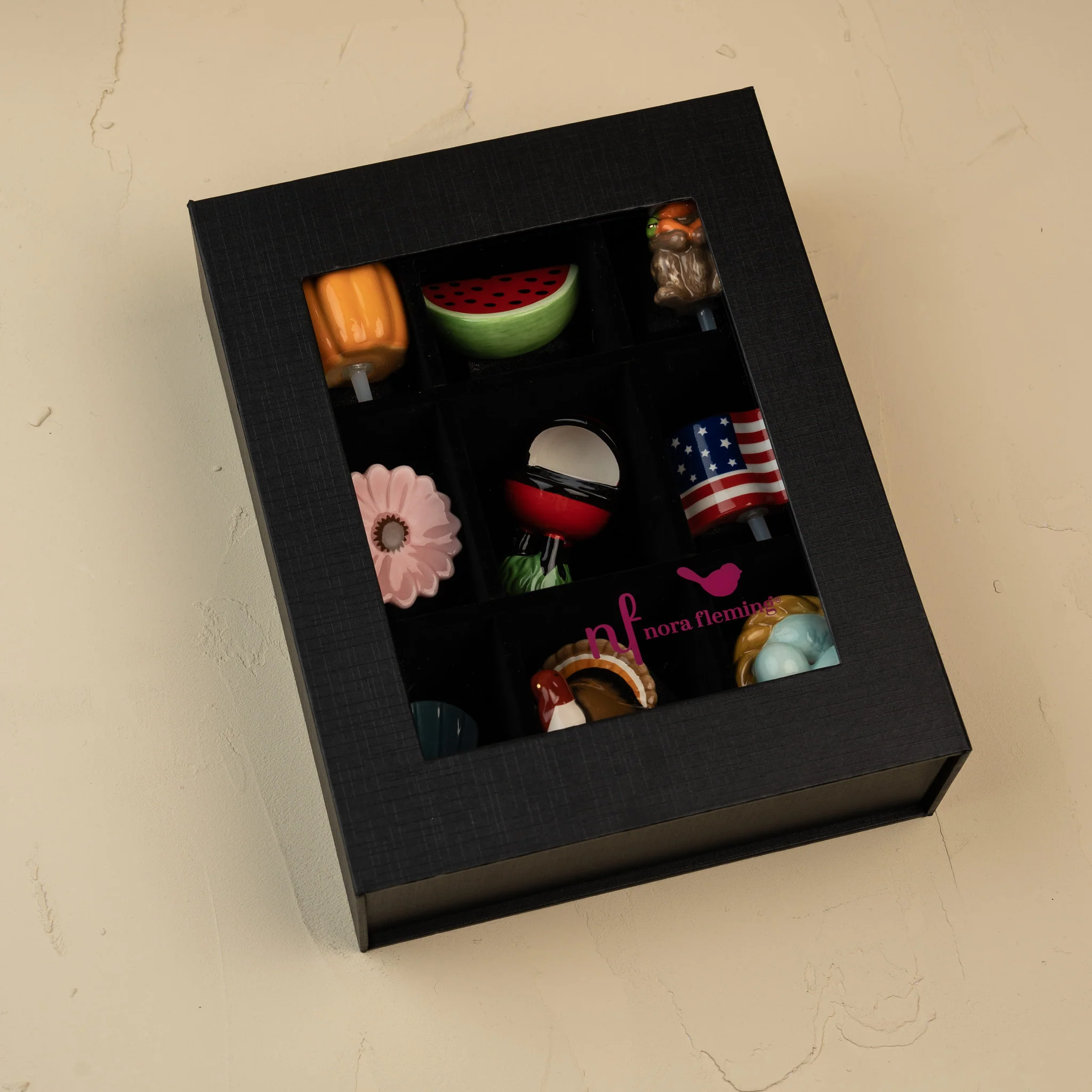 9 piece black keepsake box - Image 3