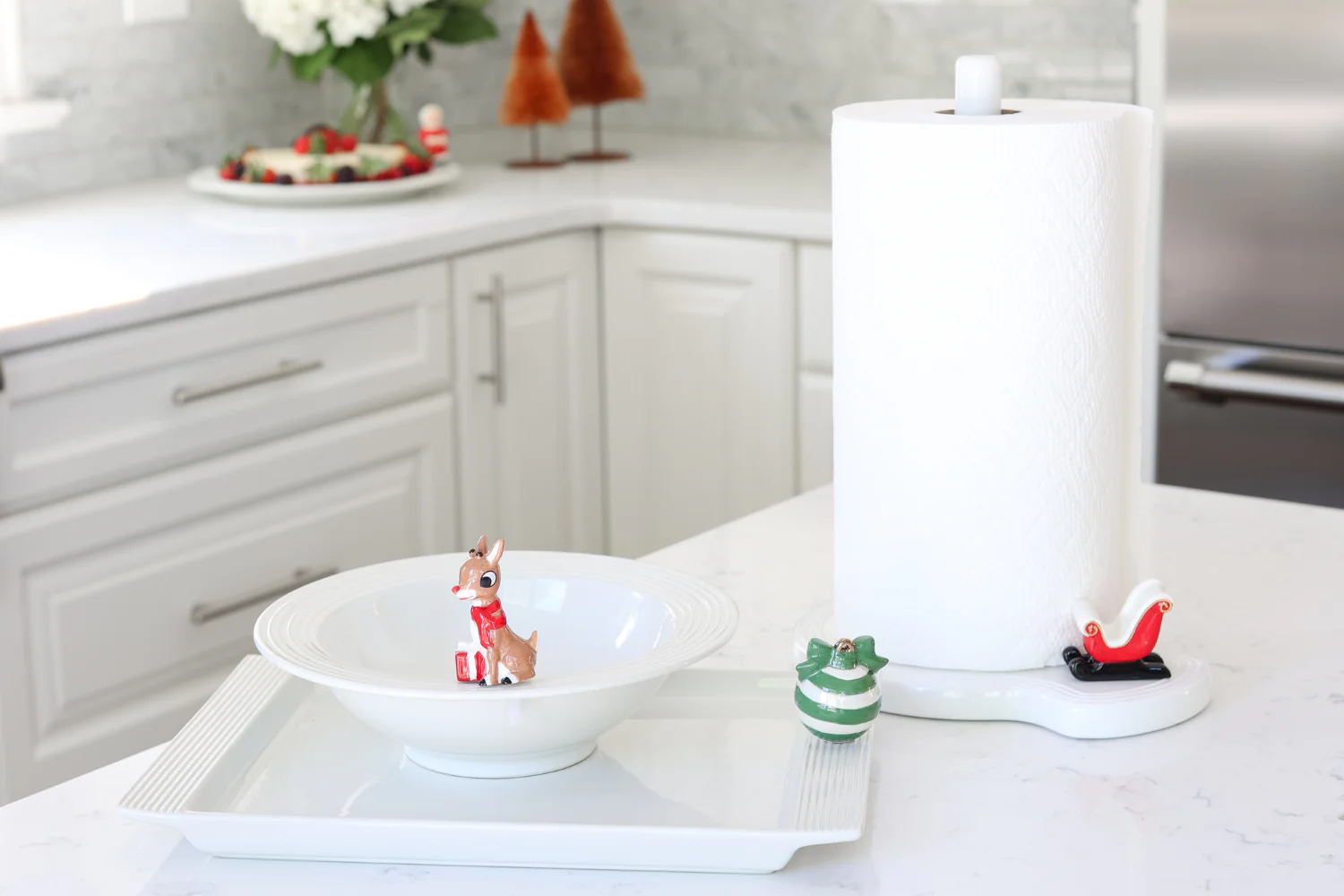 pinstripes melamine paper towel holder - Image 2